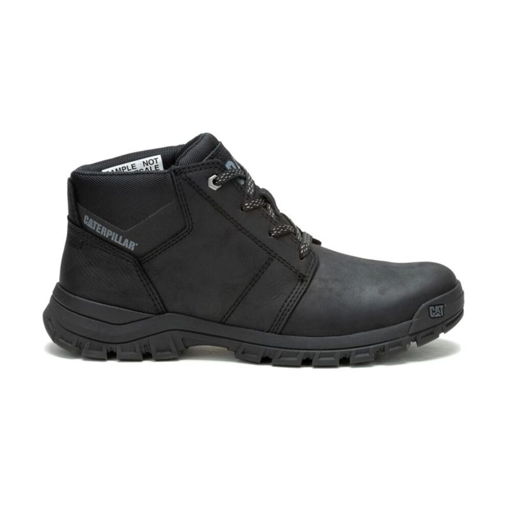 Caterpillar Mens Threshold Chukka Black Boots (NWT)